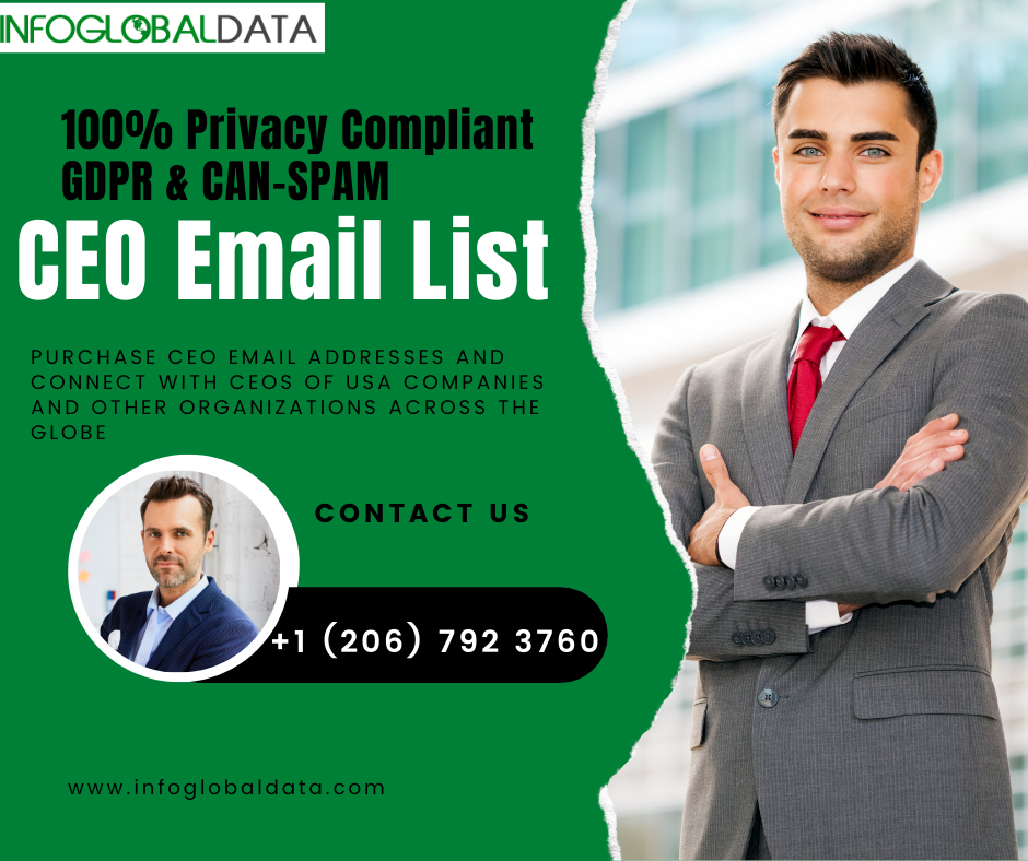 What information do you provide in your CEO Email List
