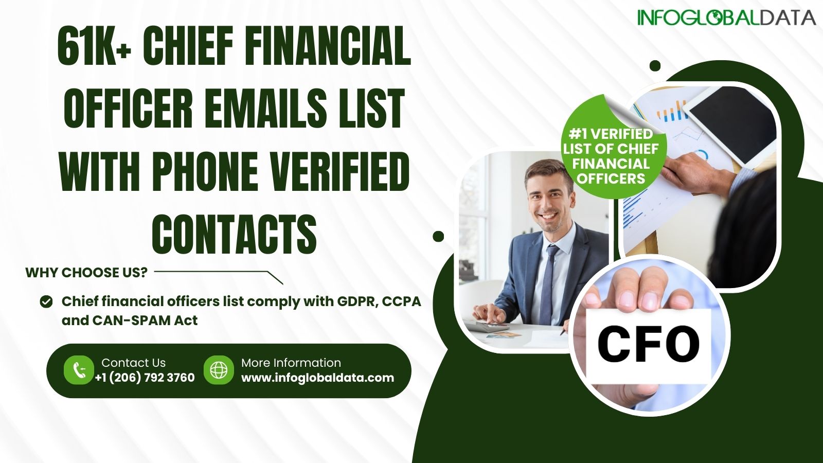 What Is a CFO Email List and Why InfoGlobalData Is the Trusted Provider?