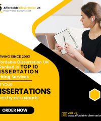 Affordable Dissertation UK