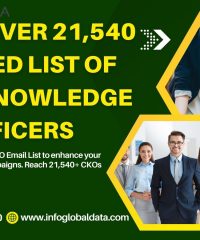 Navigating Leadership: Engaging Chief Knowledge Officers with Precision Using CKO Email List