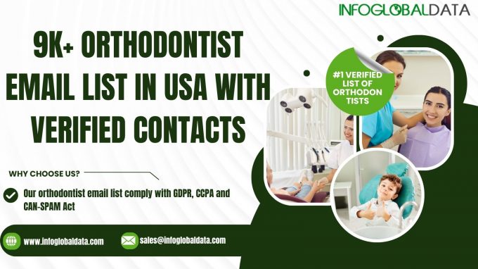 Reach Orthodontic Specialists with InfoGlobalData’s Verified Orthodontists Email List