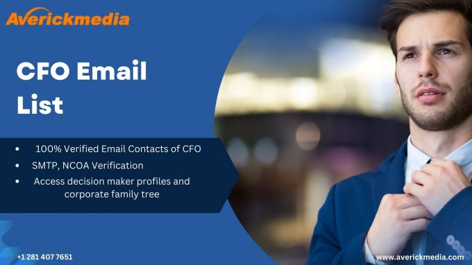 How CFO Email Lists Help Unearth Financial Opportunities