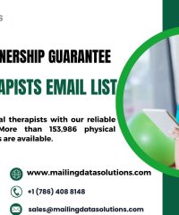 Strategies for Success: Leveraging a Physical Therapist Email List in Healthcare Marketing