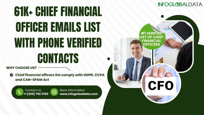 What Is a CFO Email List and Why InfoGlobalData Is the Trusted Provider?