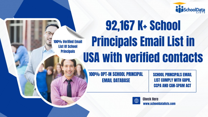 Why a School Principals Email List is Essential for Education Marketers