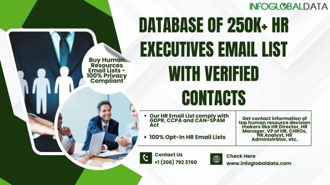 How to Connect with HR Decision-Makers Using InfoGlobalData’s HR Email List