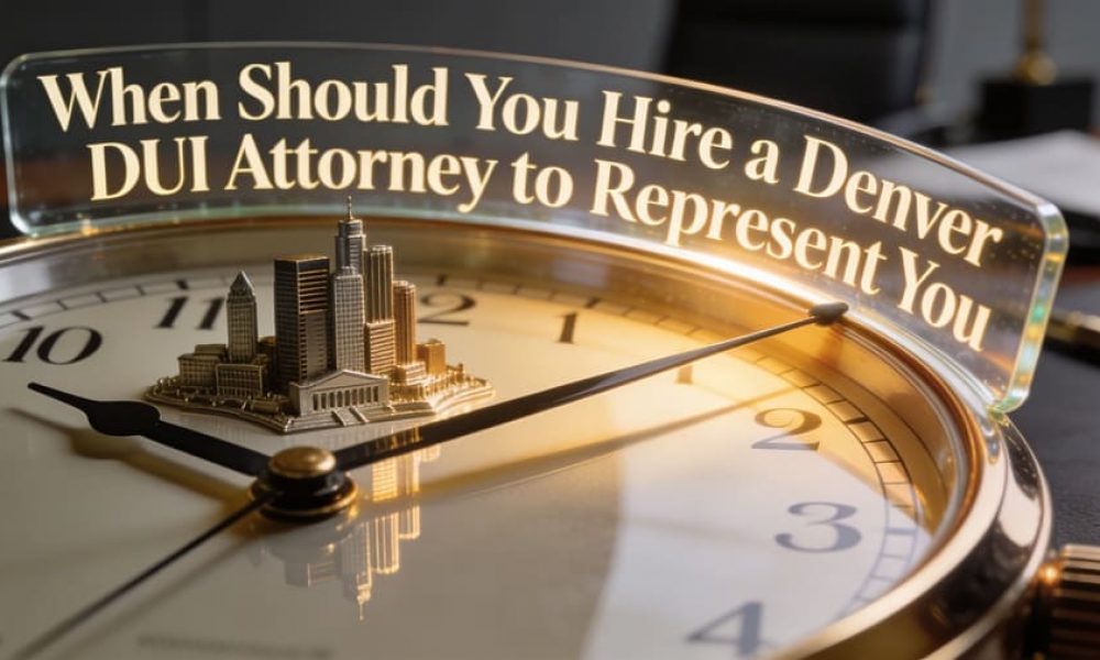 When Should You Hire a Denver DUI Attorney to Represent You