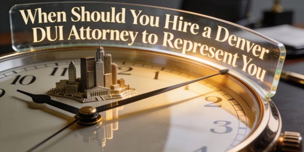 When Should You Hire a Denver DUI Attorney to Represent You?