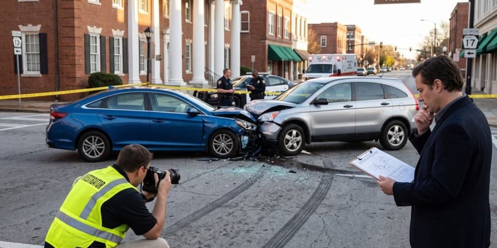 How Negligence Is Proven After a Macon Accident: Georgia Law, Evidence, and the 50% Rule