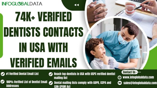 What Is a Dentist Email List and How InfoGlobalData Helps Boost Your Dental Marketing?