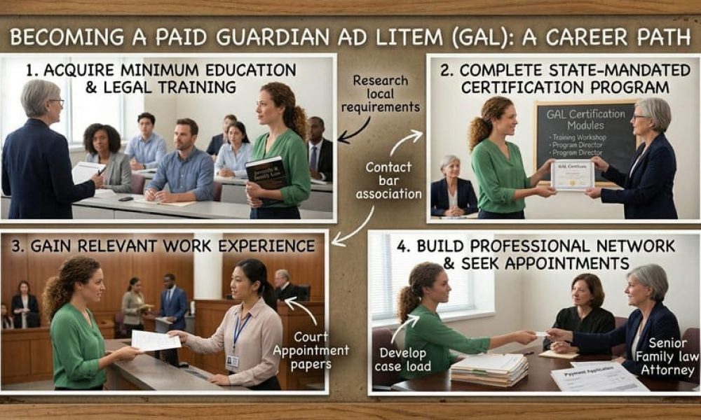 How to become a paid guardian ad litem