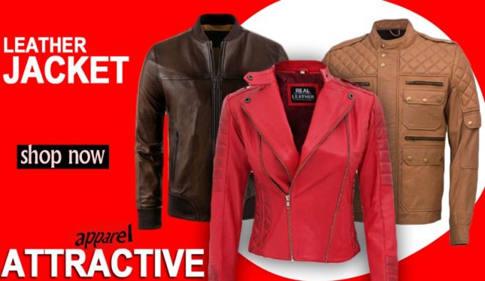 Red Customized Leather Jacket