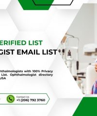 Boost Your Medical Outreach with a Comprehensive Ophthalmologist Email List