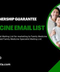 Unlocking the Power of Connection: How a Family Medicine Email List Can Benefit Healthcare Professionals