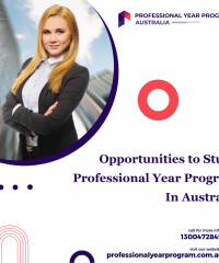 Opportunities to Study Professional Year Program  in Australia