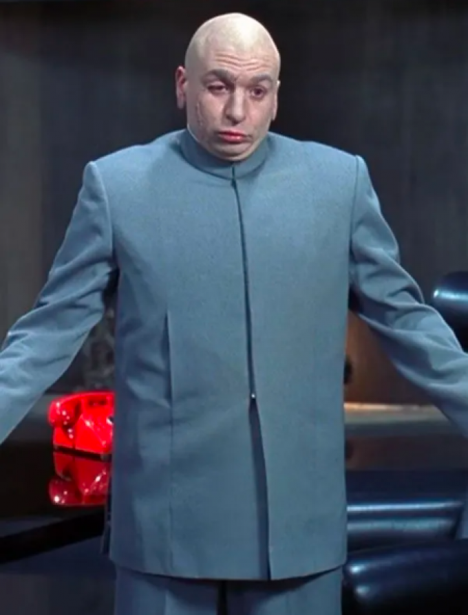 dr evil costume