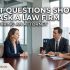What Questions Should You Ask a Law Firm Before Hiring an Attorney in Pennsylvania?