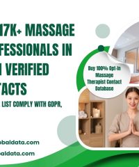 Enhance Your Marketing Strategy with a Verified Massage Therapist Marketing List