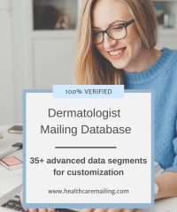 Purchase our precise dermatologist email list and get complete access to 16,200 records to accelerate your business growth